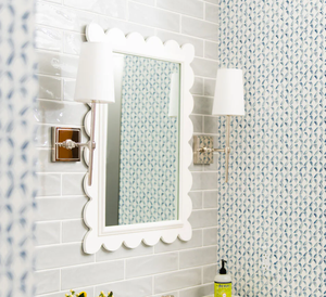 กระจกเงาทรงสี่เหลี่ยมผืนผ้าเคลือบเงา งานแฮนด์เมด สำหรับตกแต่งผนังภายในบ้านสไตล์โมเดิร์น ห้องนอน ห้องนั่งเล่น - Product Image 3