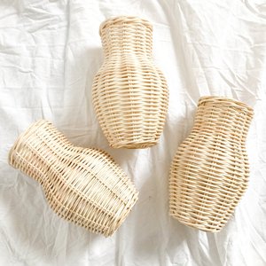 แจกันหวายขนาดเล็กสำหรับเครื่องประดับบนโต๊ะดีไซน์แบบแฮนด์เมด - Product Image 4