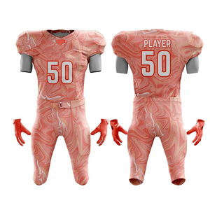 Uniformes de Fútbol Americano para Hombre a Precio de Mayoreo, Jersey y Pantalones con Impresión Personalizada, Diseño de Logotipo Personalizado, Conjuntos de Fútbol Americano - Product Image 1