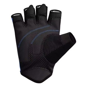 Active Foam Padded Sublimation Cycling Gloves Wear Resistant Graphic Print Biking Men Women Wholesale Printed Cycling Gloves - Product Image 4