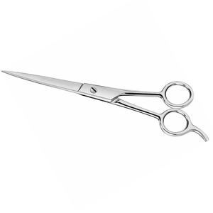 Ciseaux de coiffure professionnels en acier inoxydable 9CR13, lame tranchante, pour droitiers, manche long, fournitures de salon de coiffure - Product Image 4