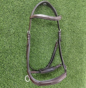 บังเหียนหนังสัตว์ไร้ตะเข็บดีไซน์แบบแฟนซีบังเหียนหนังม้าบังเหียนไร้ตะเข็บ - Product Image 5