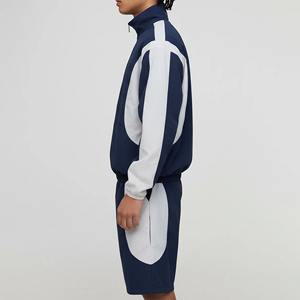 Conjunto Deportivo Corto de Nylon Transpirable para Hombre, Estilo Urbano, Personalizable al por Mayor, Corte Regular, Color Sólido, para Verano - Product Image 5