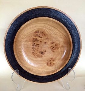 Assiettes de présentation en bois écologiques, forme personnalisée, rondes - Product Image 3