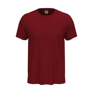 Camiseta de Hombre Ligera 100% Algodón, Cuello Redondo, Corte Regular, Color Sólido, Esencial para el Guardarropa de Verano, Manga Corta, Transpirable y de Secado Rápido, en Oferta - Product Image 3