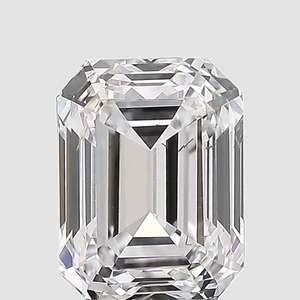 Diamante Blanco Cultivado en Laboratorio con Corte Esmeralda, Certificado por IGI, Color D, 5.02 Quilates, Claridad VVS, para Joyería, Diamante Suelto - Product Image 1