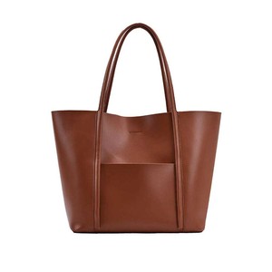 Luxury Designer PU Cowhide Leather Top Handle Shoulder <b>Tote</b> <b>Bag</b> for Women Top Best Selling Genuine Cowhide Leather <b>Tote</b> <b>Bags</b> - Product Image 1