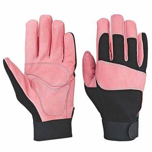 Guantes de Mecánico Reforzados de Cuero de Cabra, Resistentes a la Abrasión, para Trabajo Industrial, Protección de Manos, Guantes de Jardinería - Product Image 3