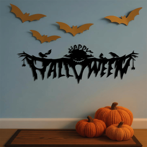 CIFbuy Decorazione da Parete Gotica in Metallo per Halloween, Elementi Gotici per Soggiorno e Camera da Letto, Decorazione Spaventosa a Tema Horror per Feste - Product Image 4
