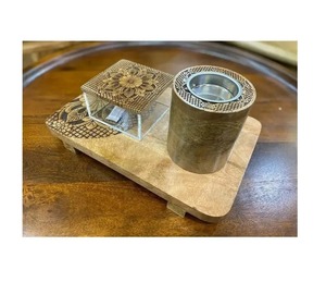 Juego de Quemadores de Incienso de Madera Tallados, Bandeja Porta Incienso Hecha a Mano, Decoración de Aromaterapia para el Hogar, Regalo - Product Image 2