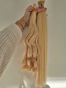 Extensiones de Cabello Virgen Remy Ondulado Liso Indio 613, Doble Trama, Rubias, Sin Enredos, Sin Caída - Product Image 2