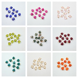 จี้พลอยเพอริดอททรงหัวใจเจียระไน |   จี้คริสตัลสีเขียวสดใส เงินแท้ 925 - Product Image 3