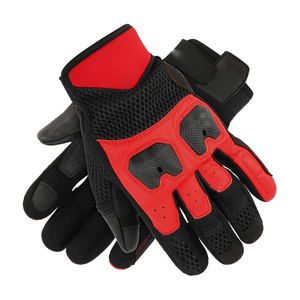 Gants de moto haut de gamme pour hommes, gants de moto à doigts entiers compatibles avec les écrans tactiles - Product Image 1