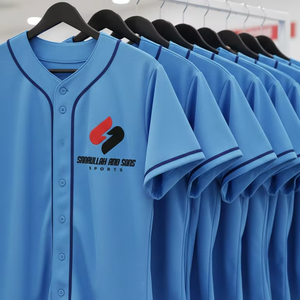 Premium Baseball Jersey Men Women <b>Custom</b> Team Sports Jersey Breathable Lightweight Athletic Wear <b>Uniform</b> Wholesale Factory - Product Image 5