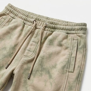 Conjunto de Sudadera con Capucha y Pantalones Deportivos para Hombre, Estilo Acid Wash, Chaqueta con Cierre Completo, Pantalones a Juego, Ropa Casual Urbana de Dos Piezas con Acabado Lavado - Product Image 4