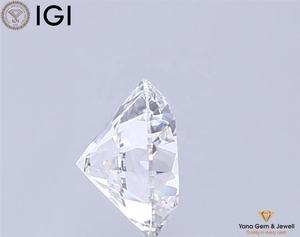 Diamante cultivado en laboratorio CVD de corte redondo de 1.50 quilates y 7.40 mm, color E, claridad VVS1, con certificado IGI, ideal para diseño de colgante. - Product Image 3