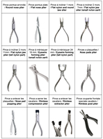 Professional Optician Tools Optical Optics Pliers Adjustable Lens Alignment Durable Eyewear Repair Instruments Tools Accessories