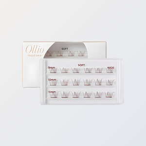 ต่อขนตา Olrio Ollio Pearl Mascara Salon แบบแพ็คเดี่ยว สีน้ำตาลอ่อน ขนตาสีน้ำตาล - Product Image 6