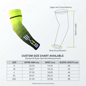 Manchons de cyclisme personnalisés, protection UV, manchons de compression sportifs respirants, logo personnalisé, OEM ODM, faible MOQ, fabricant - Product Image 5