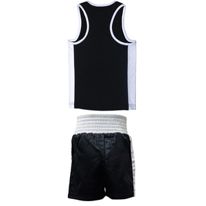 Usine OEM/ODM, fourniture directe, couleurs et logo personnalisés, uniforme de boxe en gros, uniforme de kick-boxing pour homme à séchage rapide sur mesure - Product Image 3