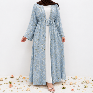 Two Tone Dubai <b>Abaya</b> Elegant <b>Prayer</b> <b>Abaya</b> for Women Premium Nida Fabric <b>Abaya</b> Casual Everyday <b>Abaya</b> Middle East Style <b>Abaya</b> - Product Image 4