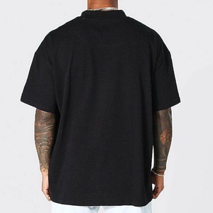 เสื้อยืดแขนสั้นผู้ชายดีไซน์เรียบง่ายมืออาชีพ ไซส์ใหญ่ ผ้าฝ้าย 100% เป็นมิตรกับสิ่งแวดล้อม ระบายอากาศได้ดี - Product Image 2