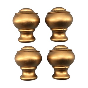Awesome Solid Brass Cabinet Knob Gold Finished Round Durable Eco-Friendly Furniture Handle for Cabinets <b>Kitchen</b> - Product Image 1