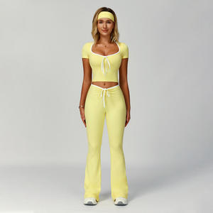 Shorts de Yoga, Leggings Cortos de Yoga, Shorts Deportivos de Spandex, Ropa Deportiva de Nailon, Shorts de Gimnasio para Mujer - Product Image 1