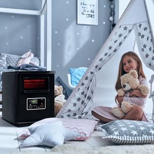 Calentador Infrarrojo Eléctrico Portátil de 1500 W con Control Remoto para Uso Doméstico - Product Image 6