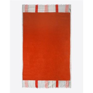 Paréo de plage imprimé par le fabricant, écharpe en polyester et viscose sur le côté avant, serviette sur le côté arrière, 2-en-1 - Product Image 3