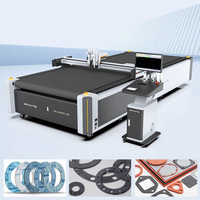 Mesin Pemotong CNC Flensa PTFE Lubang Besar Presisi Tinggi AOL dan Gasket Karet