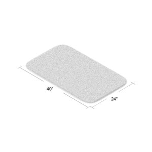 Alfombra de Baño Personalizada de Chenilla de Alta Calidad, con Base de Goma, Microfibra de Secado Rápido, Lavable a Máquina, Gruesa, Suave y Absorbente - Product Image 2