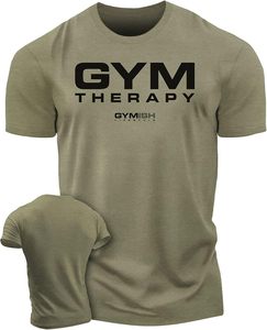 T-shirt extensible pour homme, taille oversize, en tissu recyclé, pour la musculation, la gym, le fitness, confortable, pull-over - Product Image 1