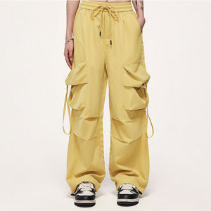 Vêtements pour hommes, vêtements décontractés, pantalon cargo classique à grandes poches, pantalon à jambes larges, pantalon cargo respirant pour hommes, pantalon de créateur hip hop - Product Image 6