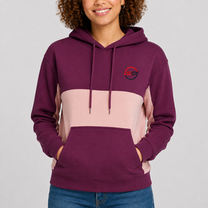 Sweat à capuche pour femme de qualité supérieure, logo imprimé personnalisé, en molleton de coton doux, respirant, écologique, pull-over décontracté pour femme - Product Image 1