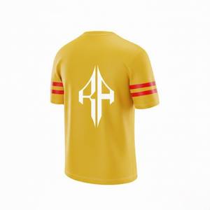 Maillot de football américain pour homme de haute qualité, col en V, respirant, séchage rapide, 100% polyester, couleur unie, Plus RIVIAN ATLANTIC - Product Image 6