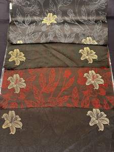 100% Ultra suave poliéster Jacquard satén fabricantes de secado rápido transpirable Floral brocado hilo metálico para diseñadores de prendas de vestir - Product Image 3