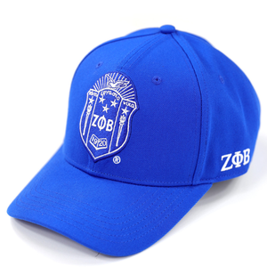 Casquette de baseball ajustable bleu roi Zeta Phi Beta (ZPB) pour femme, style HBCU, vêtement grec - Product Image 1