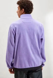 Nouveauté 2026 – Meilleurs sweats à capuche et pulls polaire pour hommes, personnalisables avec logo brodé, demi-zip, en polyester écologique, coupe-vent, col montant - Product Image 4