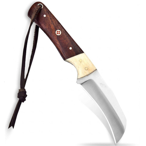 Cuchillo de caza, camping y senderismo con mango de madera, cuchillo de caza multiusos de acero inoxidable J2 en cantidad al por mayor - Product Image 2