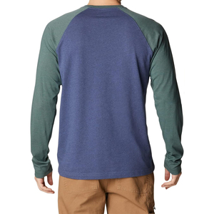 Custom High Quality Men's Fashion <b>Raglan</b> <b>Sleeves</b> French Terry Cotton <b>t</b> <b>Shirts</b> Men's Slim Fit <b>Sleeve</b> Panel <b>Raglan</b> <b>T</b>-<b>Shirt</b> - Product Image 2