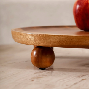 Plataforma de Exhibición Moderna Hecha a Mano de Madera, Base Elevada para Pasteles, Soporte para Postres, Decoración para Mesa de Comedor - Product Image 2