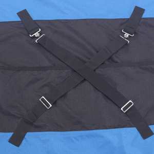 Couverture d'hiver pour cheval de haute qualité, coupe-vent, résistante au froid, en nylon et coton, équipement équestre - Product Image 3