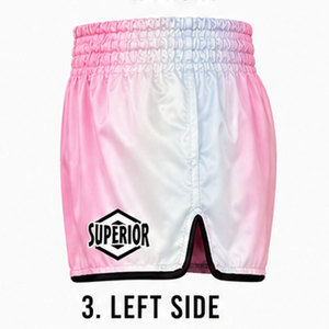 Pantalones Cortos de MMA con Abertura Alta, Sublimados, Transpirables, Casuales, para Boxeo, Kickboxing, Muay Thai, Unisex, para Adultos y Jóvenes, para Entrenamiento en el Gimnasio - Product Image 3