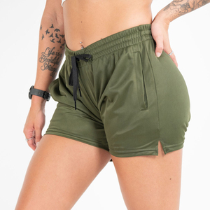Shorts de sport d'été personnalisés taille haute pour femmes, respirants, écologiques, séchage rapide, pour yoga et course à pied, shorts de fitness personnalisés - Product Image 5