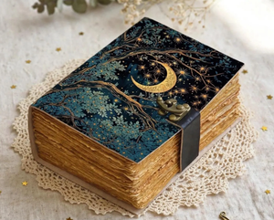 Journal Grimoire en Cuir – Carnet de Croquis Vintage Livre des Ombres (Pages vierges) - Product Image 2