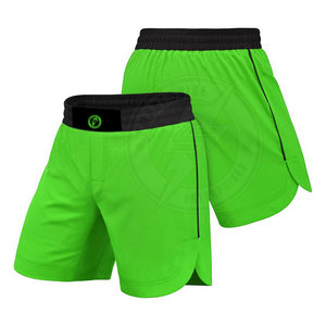 2026 New Arrival Solid Color Men MMA Shorts For Adult OEM Service Wholesale Custom Made MMA Shorts - Product Image 6