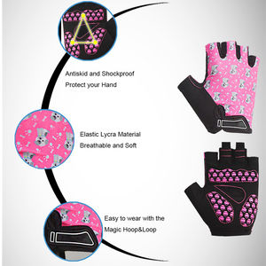 Guantes de Ciclismo sin Dedos Cálidos de Fabricación Directa de Fábrica, Guantes de Ciclismo con Absorción de Impactos para Hombre y Mujer en Varios Tamaños - Product Image 3