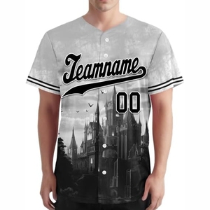 Maillot de baseball léger en sublimation, uniforme personnalisé pour les ligues de baseball, les écoles et les clubs - Product Image 3