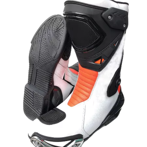 Botas de Motociclismo Personalizadas, Cuero Original, Material Impermeable, Tallas Perfectas - Product Image 1